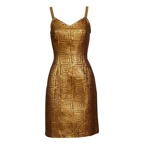 givenchy metallic dress|givenchy dress vintage.